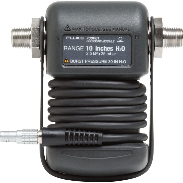 Fluke 700P01 for Rent, Differential Pressure Module, 10"H2O 25mbar