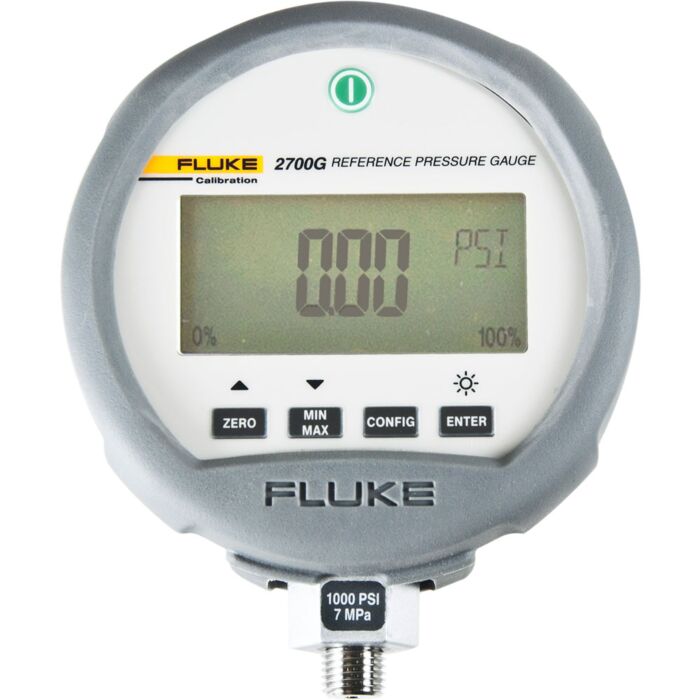 Fluke Calibration 2700G-G35M/C Reference Pressure Gauge, 0 to 5000 PSI with Accredited Calibration