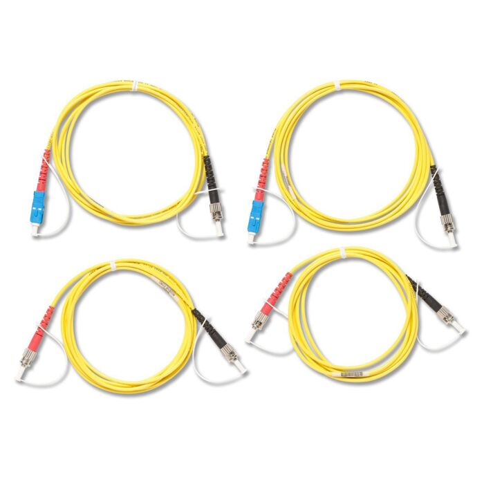 Fluke Networks RC-9-SCST-KIT for Rent, Singlemode Cord Kit for testing ST terminal fibers (SC/ST, ST/ST)