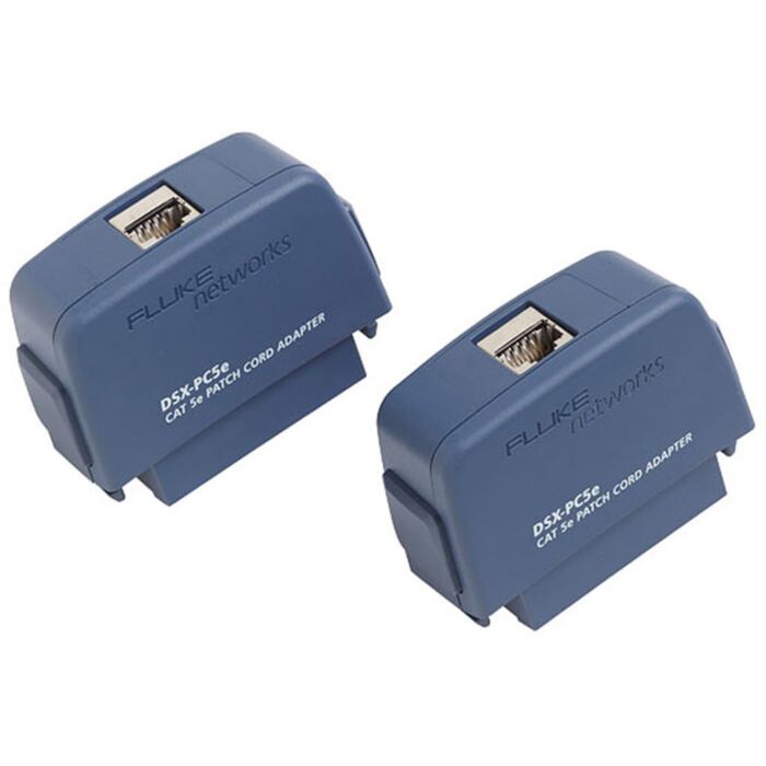 Fluke Networks DSX-PC5ES for Rent, DSX Cat5E Adapter Set with Shield Cat5E Patch Cord Jacks