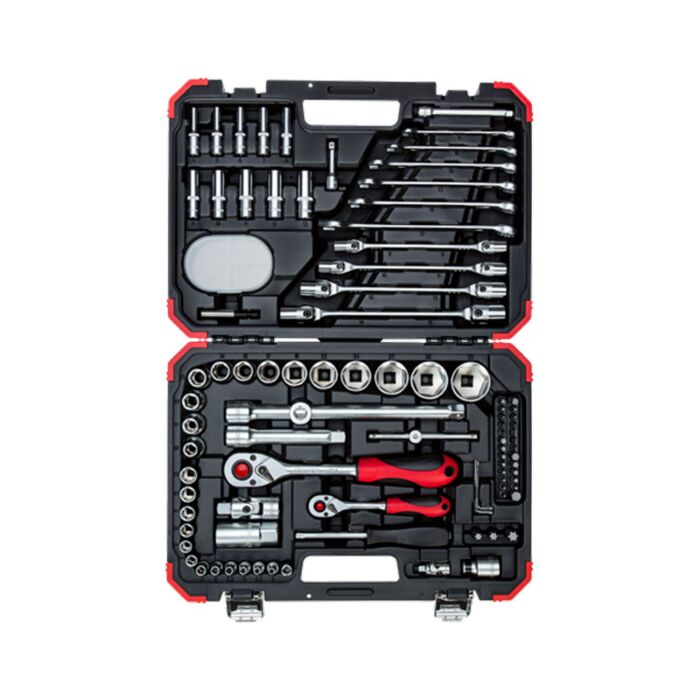 Gedore Red R46003092 92pc.Combination Socket Set 1/4" & 1/2"Drive