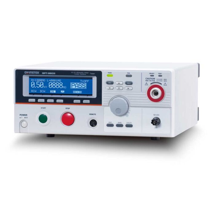 GW Instek GPT-9612 Value Hi-Pot Tester, AC/IR 100VA 