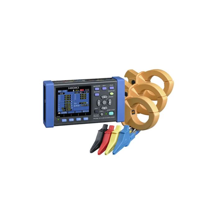 Hioki PW3360-21-5000PRO-7IN-KIT 5000A Power Demand Analyzer Kit