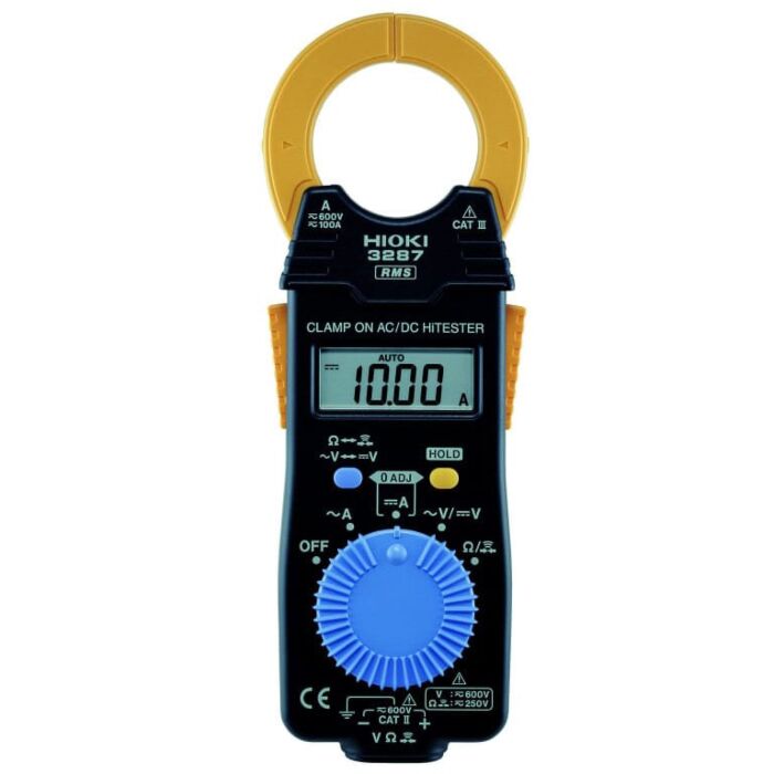 Hioki 3287 10A/100A AC/DC Clam-On Meter 