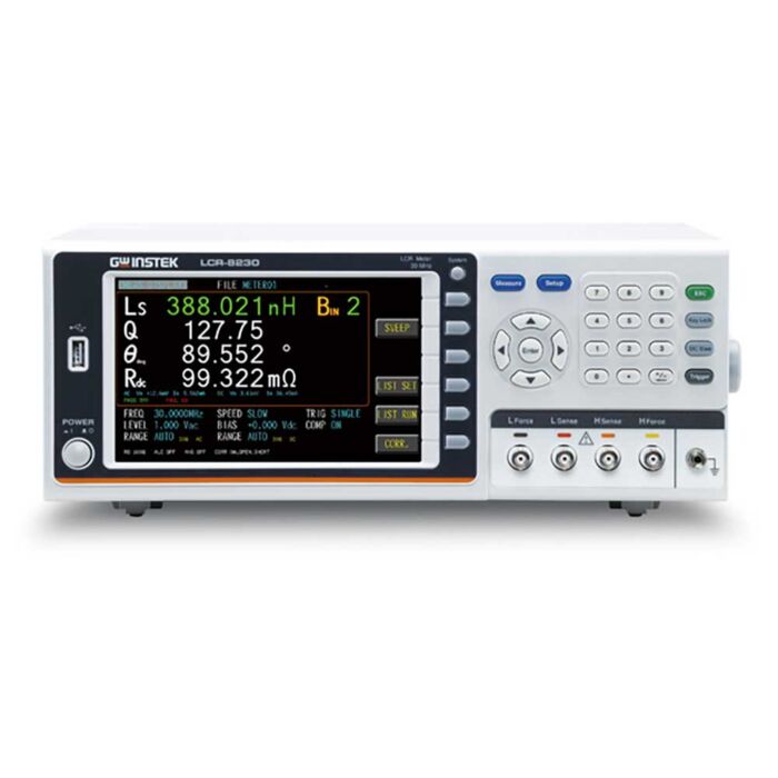 GW Instek LCR-8210 DC, 10Hz to 20MHz High Frequency LCR Meter
