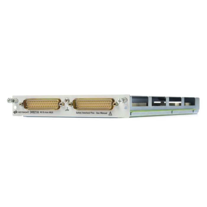 Keysight 34921A Armature Multiplexer Module, with Low Thermal Offset for 34980A