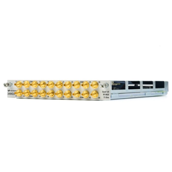 Keysight 34942A Quad 1x4 75ohm Multiplexer Module for 34980A