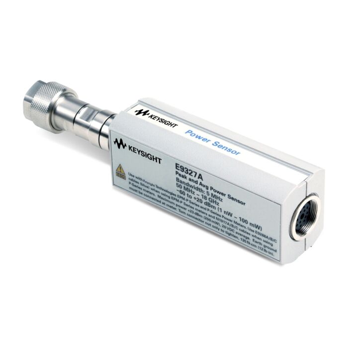 Keysight E9327A Peak and Average Power Sensor, 50 MHZ to 18 GHZ, 5 MHZ
