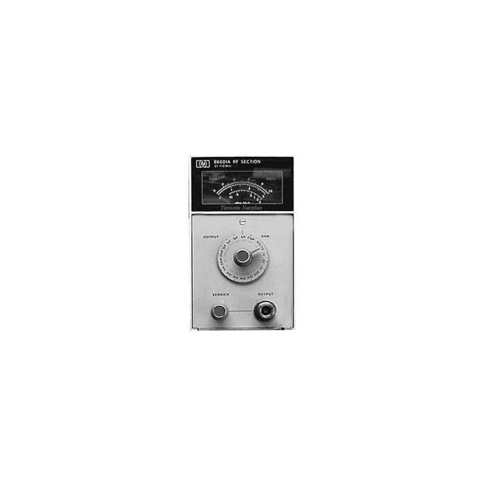 Keysight 86601A for Rent, RF Plug-In, .01-110 MHz