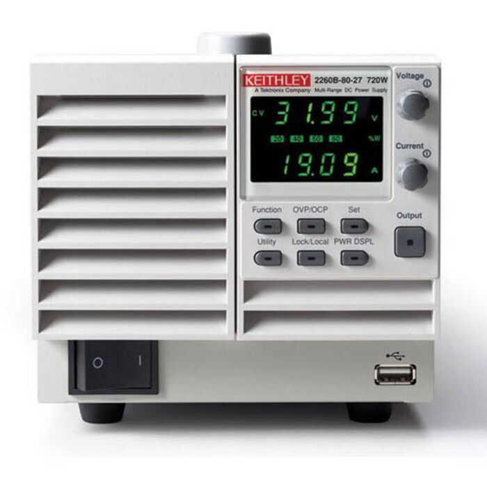 Keithley 2260B-80-40 Programmable DC Power Supply, 80v, 40.5a, 1080w