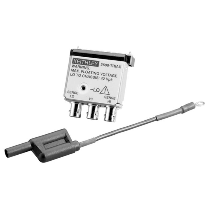 Keithley 2600-TRIAX for Rent, SMU Connector, Adapter for 2600 Series