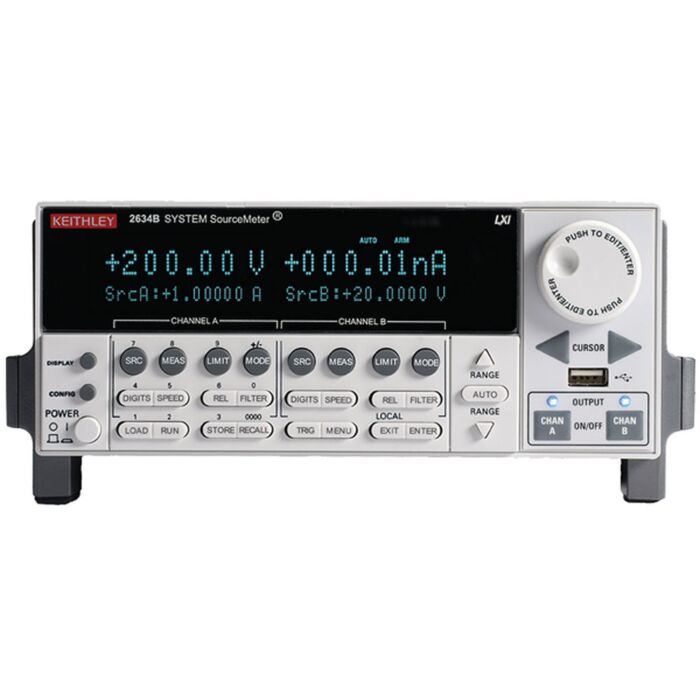 Keithley 2634B System Sourcemeter Dual Channel 200v, low current