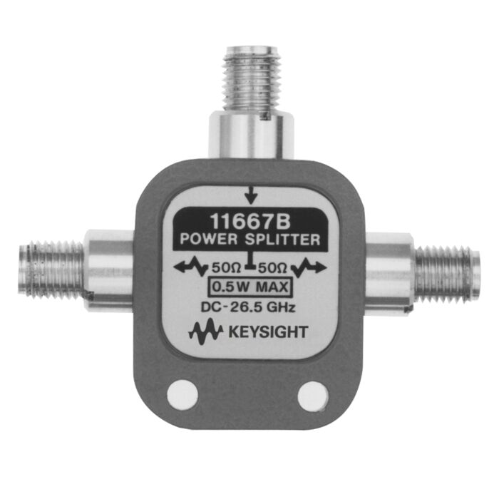 Keysight 11667B Power Splitter, DC to 26.5GHz, 3.5mm Female Connectors