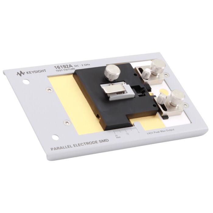Keysight 16192A for Rent, Parallel Electrode SMD Test Fixture