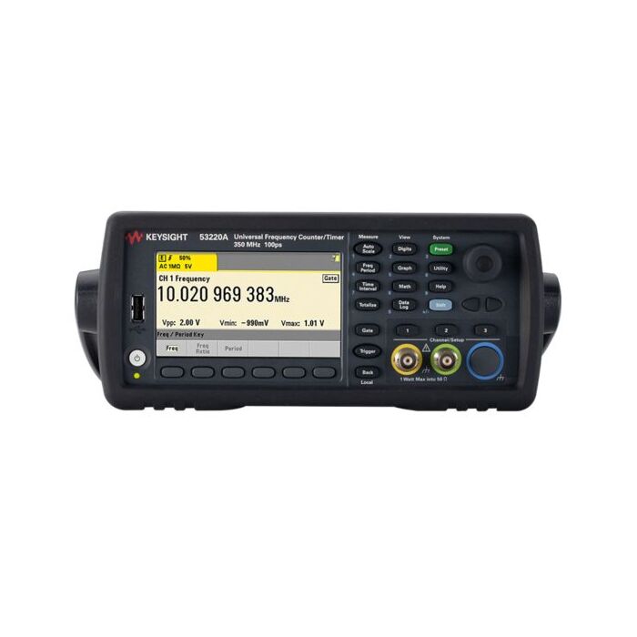 Keysight 53220A Universal Counter/Timer, 350MHz, 12 digits/s, 100ps, LAN, USB, GPIB