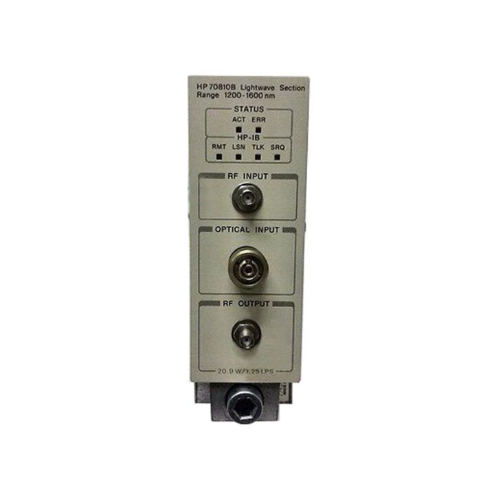 Used Keysight 70810B Pattern Generator Module