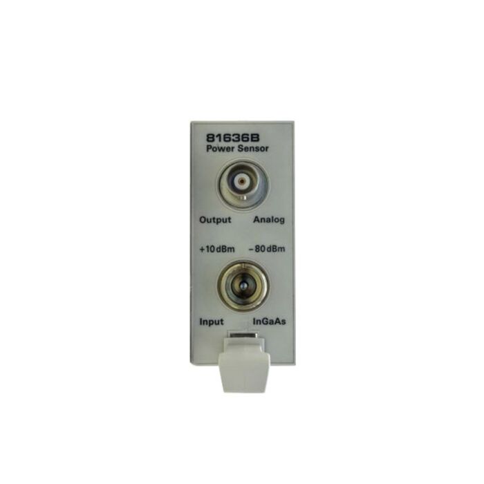 Keysight / Agilent 81636B Used for Sale Fast Optical Power Sensor, 1250 to 1640nm, 25micorS Avg time