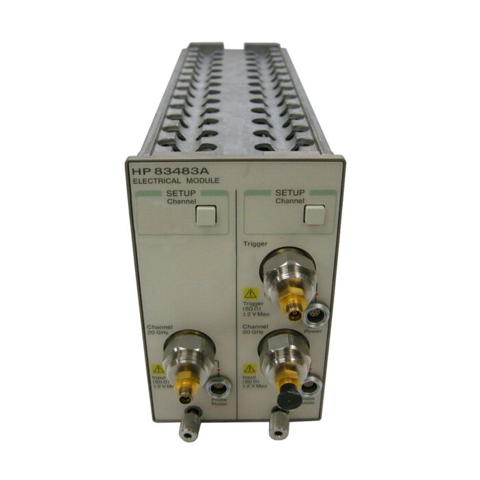 Keysight 83483A for Rent, 20 GHz Dual Channel Electrical Module, 3.5mm (m) connector