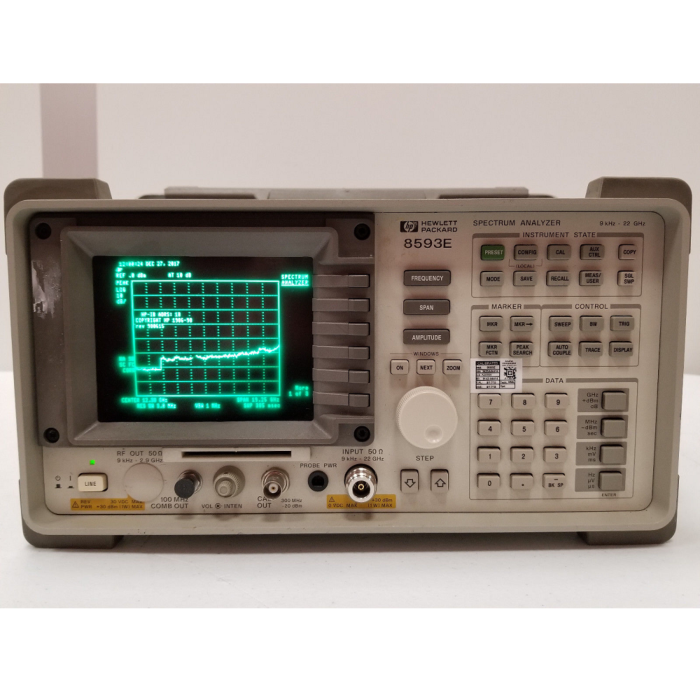 Keysight 8593E for Rent, Spectrum Analyzer, 9 kHz to 22 GHz