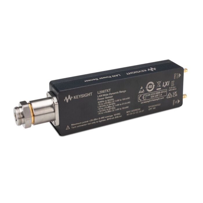 Keysight L2067XT LAN Thermal Vacuum Compliance Power Sensor, 10 MHz - 67 GHz