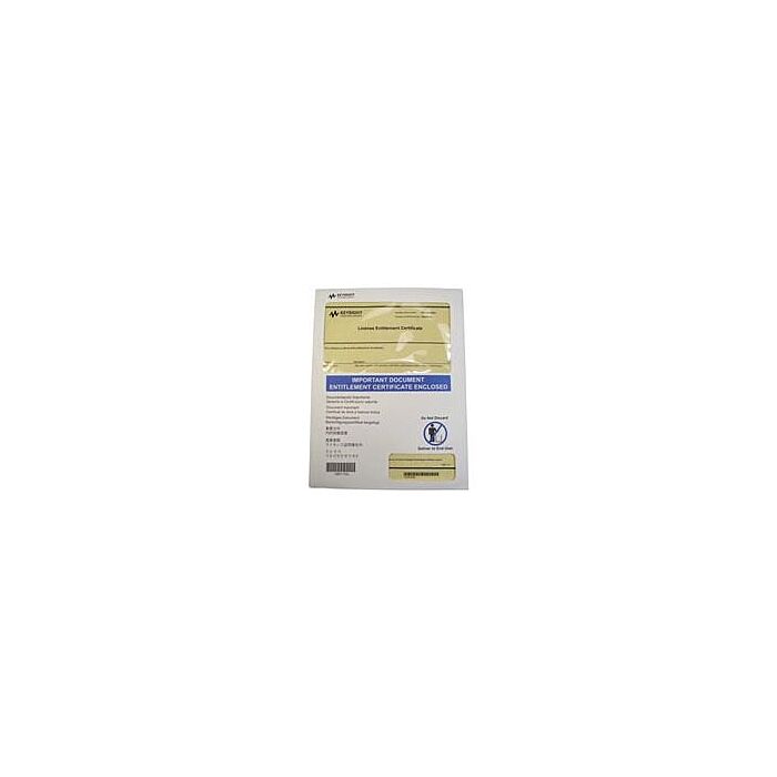 Keysight DSOX1B7T102 Bandwidth Upgrade, 70MHz-100MHz, 2 Channel, Fixed Perpetual License