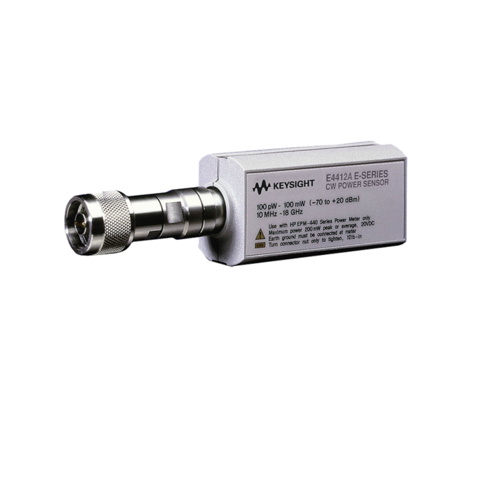 Keysight E4412A for Rent, Wide Dynamic Range Power Sensor, 10 MHz to 18 GHz