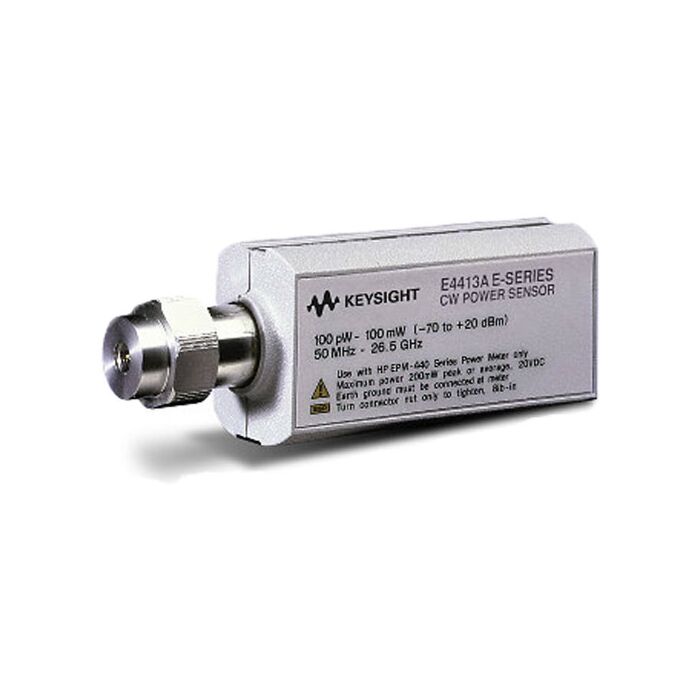 Keysight E4413A CW Power Sensor, 50MHz - 26.5GHz, -70 to +20dBm