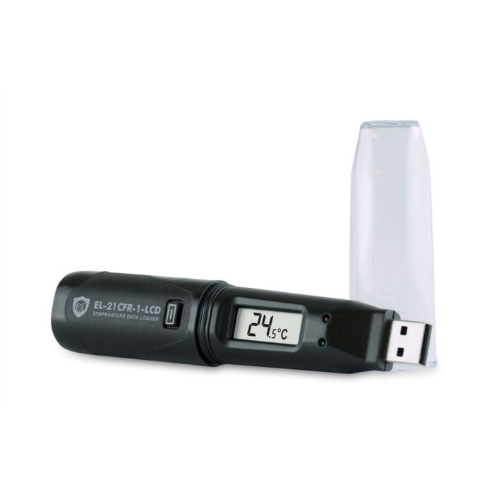 Lascar EL-21CFR-1-LCD EasyLog 21CFR Compatible Temp Data Logger w/ LCD Screen