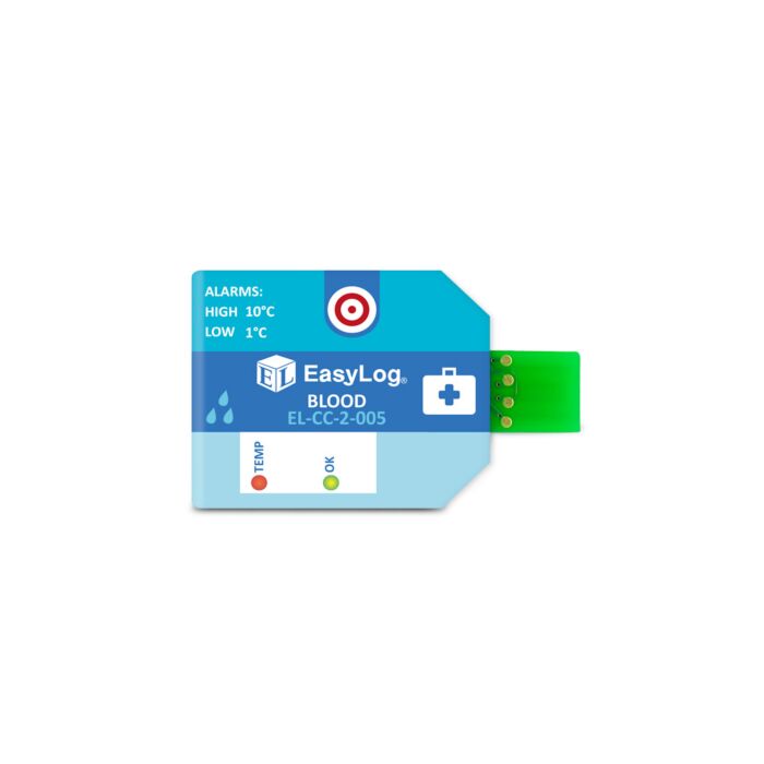 Lascar EL-CC-2-005 PK10 Cold Chain Data Logger for Blood, Pack of 10
