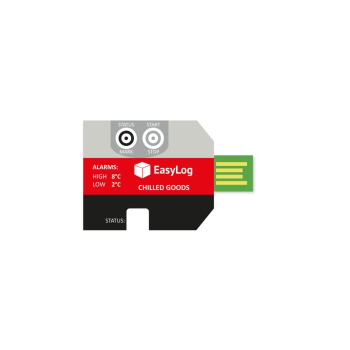 Lascar EL-PDF-1-001 PK10 PDF Data Logger for Chilled Goods, Pack of 10