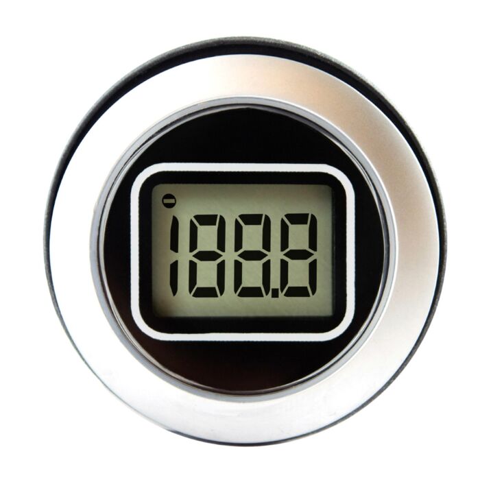Lascar EM 32-1B Round Hole Fitting LCD Voltmeter