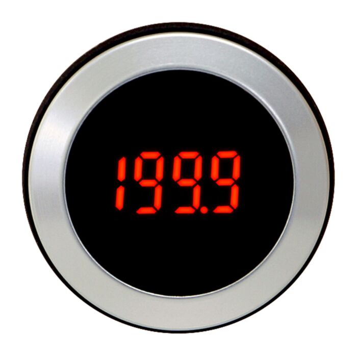 Lascar EM 32-1B-LED Round Hole Fitting LED Voltmeter