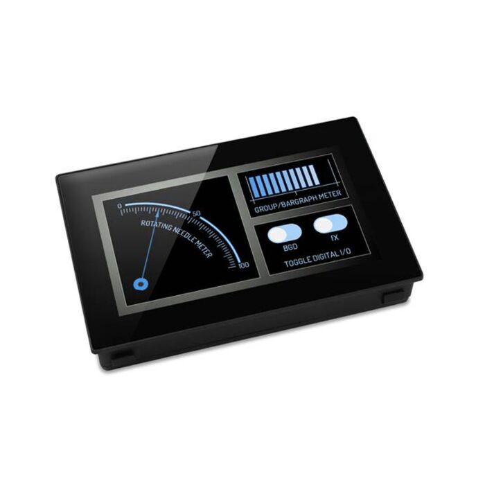 Lascar SGD 43-A 4.3" with Analogue, Digital, PWM & Serial Interfaces