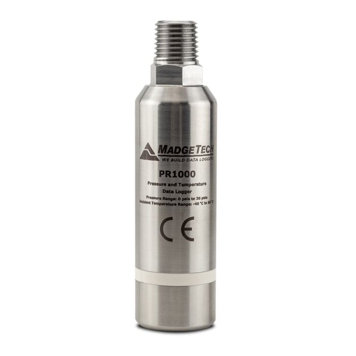 MadgeTech PR1000-300-PSIG 0-300 PSIG Temp,Pressure & Transient Pressure Data Logger