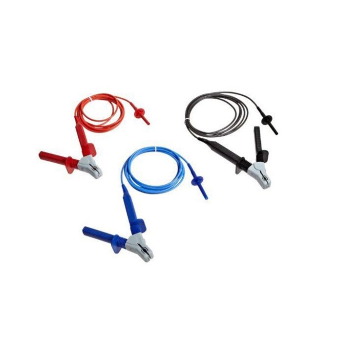 Megger 1008-023 Large 15Kv Insulated Clips for MIT1525 only, 9.8' x 3