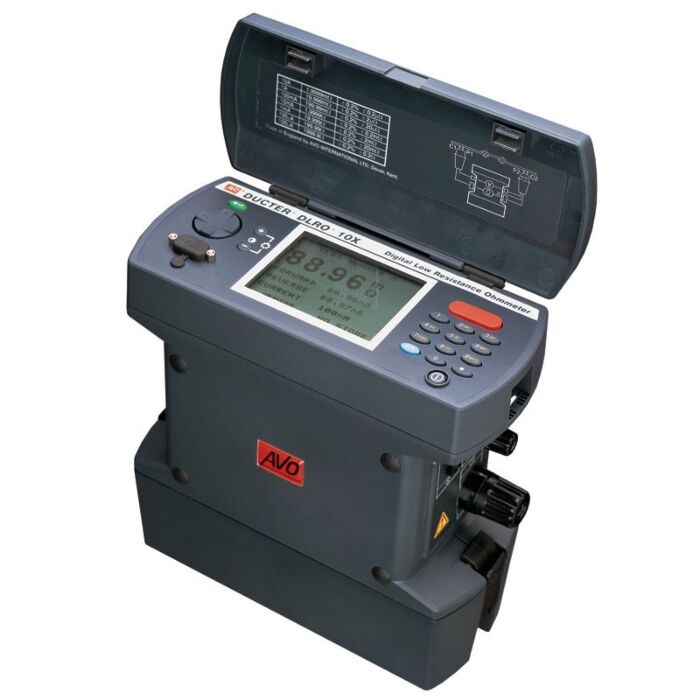 Used Megger DLRO-10X 10A Low-Resistance Ohmmeter with Manual Control