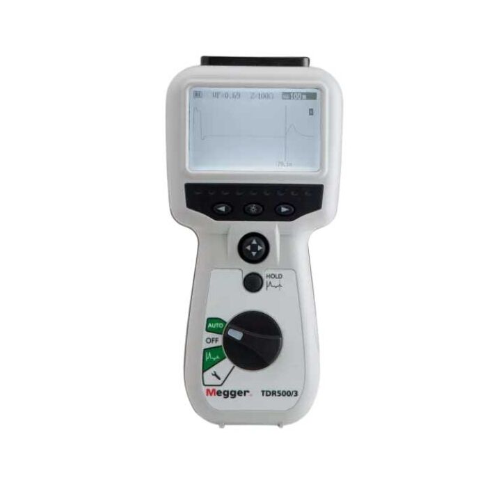 Megger TDR500/3 for Rent, Handheld Time Domain Reflectometer (Cable Fault Locator)