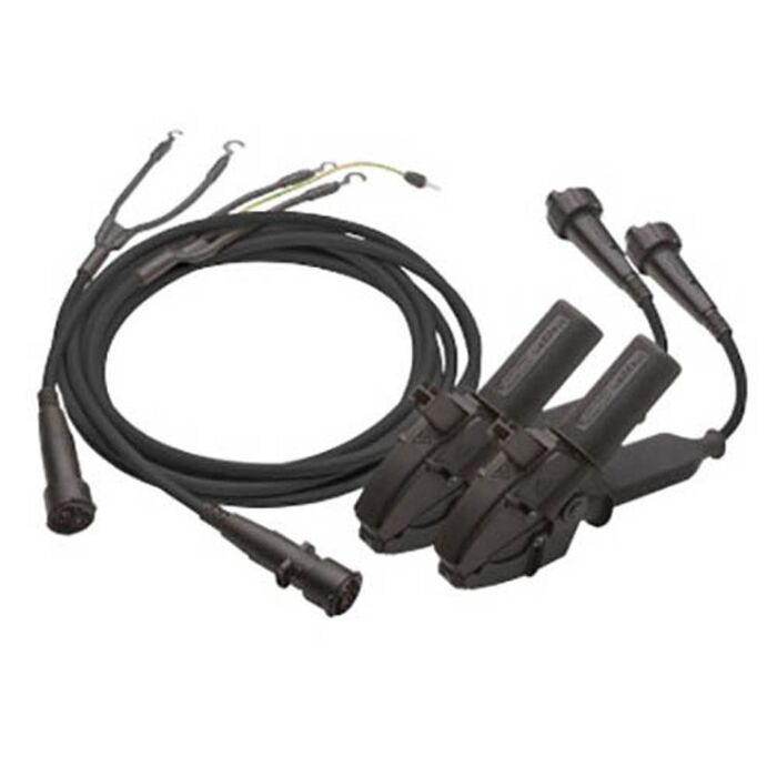 Megger KC2-TL3-C 3m Insulated Kelvin Clip Lead