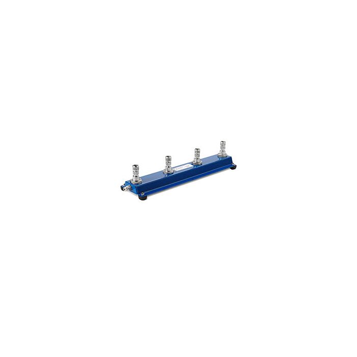 Ralston Instruments MF4S-XF-XM-PL 4-Port Manifold with Quick-test XT Connections, 10K PSI/350bar