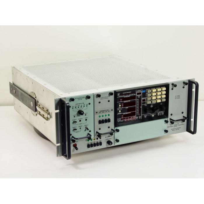 Microdyne 1400-MR for Rent, Telemetry Receiver, 10 kHz to 12 MHz If Bandwidths; fM, PM