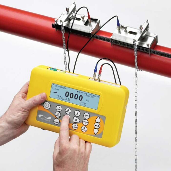 Micronics 780-6016IP68M PORTAFLOW 333IP68 "B-Only" Clamp-on Portable Flowmeter