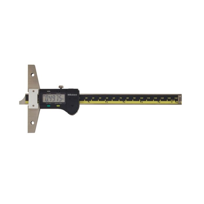 Mitutoyo 571-211-30 DIGIMATIC Depth Gage 0-6"/0-150mm, SPC