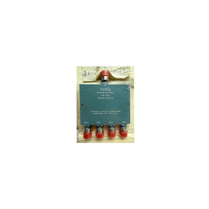 Narda 3324-4 for Rent, 20 dB, 6 GHz Power Divider 