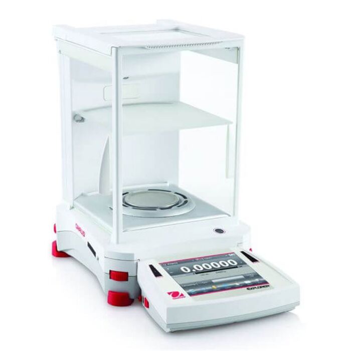 Ohaus Scale EX225D/AD EXPLORER SEMI-MICRO Dual Range Balance, 120g/220g x 01mg