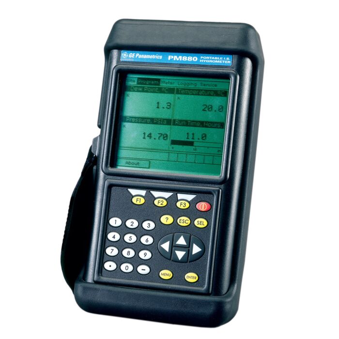Used Panametrics PM880PKG-2-0-0-0-1-1 Portable Hygrometer Package with Probe