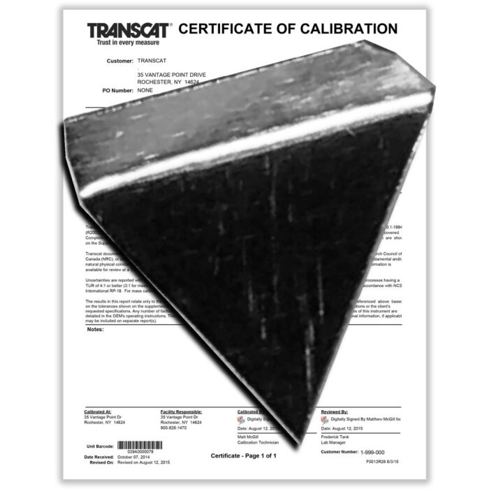 PROCISION 10mg Weight, 316L SS, OIML F1 Accuracy +/- 0.025 mg, with Calibration Certificate