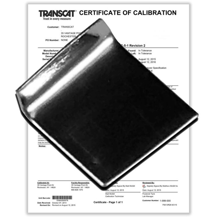 PROCISION 200mg Weight, 304 SS, OIML F1 Accuracy +/- 0.06 mg, with Calibration Certificate