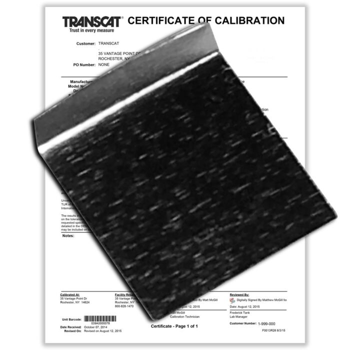 PROCISION 20mg Weight, 316L SS, OIML F1 Accuracy +/- 0.03 mg, with Calibration Certificate