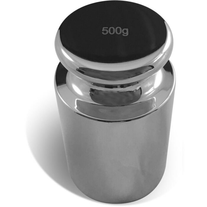 PROCISION 500g Weight, 316L SS, OIML F1 Accuracy +/- 2.5 mg