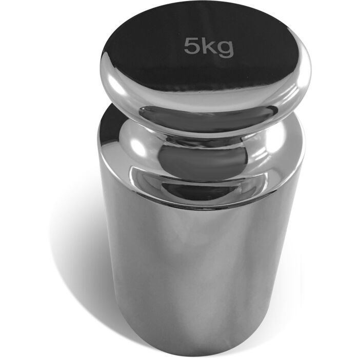 PROCISION 11122312-316L 5kg Weight, 316L SS, OIML F1 +/- 25 mg